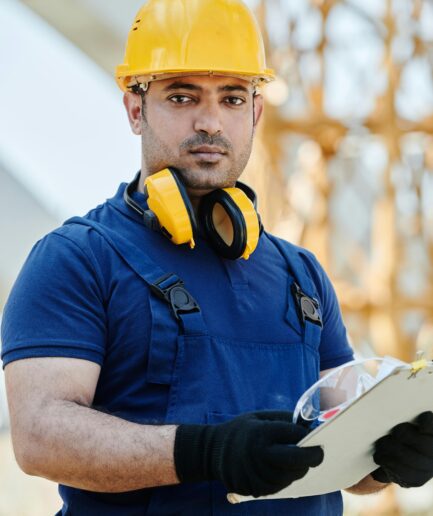 The Heavy-Duty Contractor Overalls (Navy)