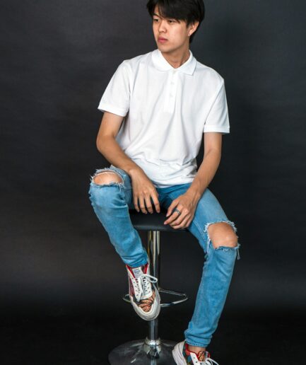 The Classic White Piqué Polo