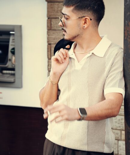 The Ribbed Knit Heritage Polo